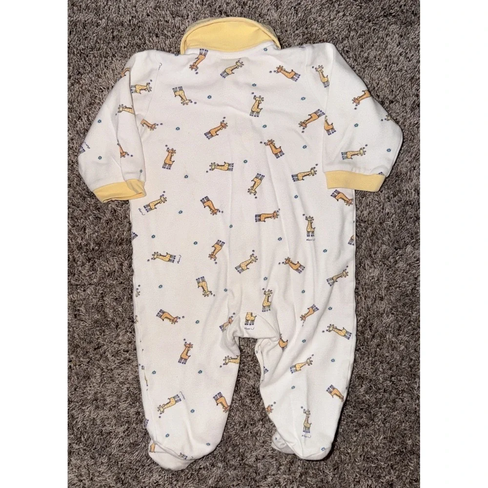 Vintage‎ John Lennon Carters Baby Sleeper 6–9M Footed Imagine Peace Theme